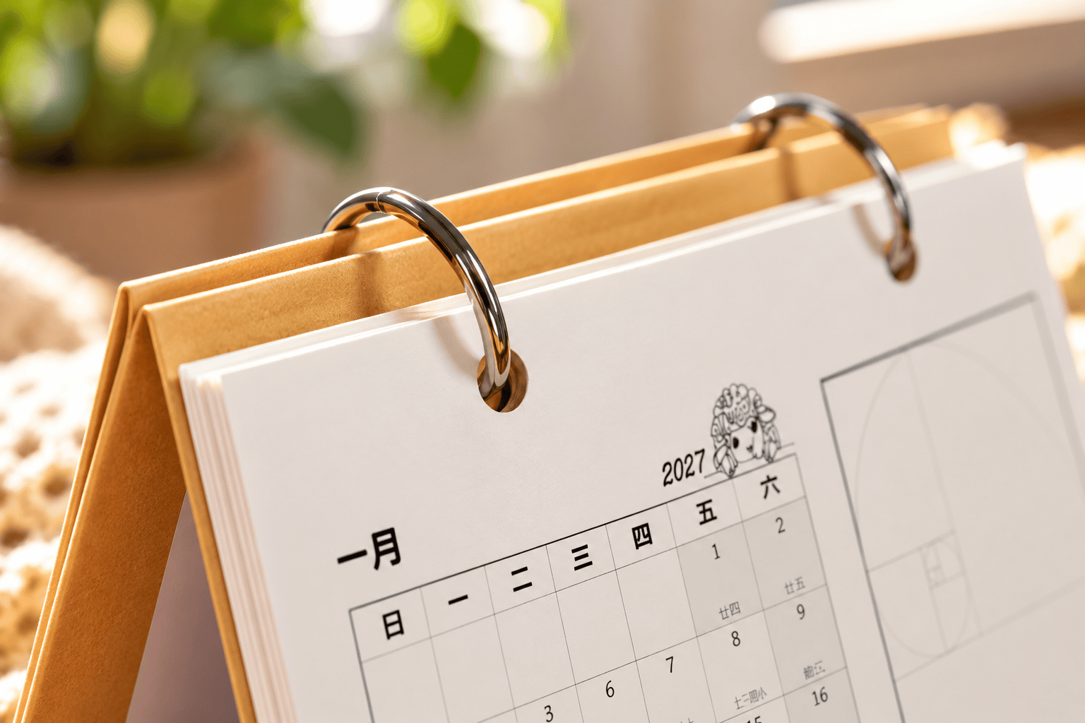 2027 暖心公益年曆展示